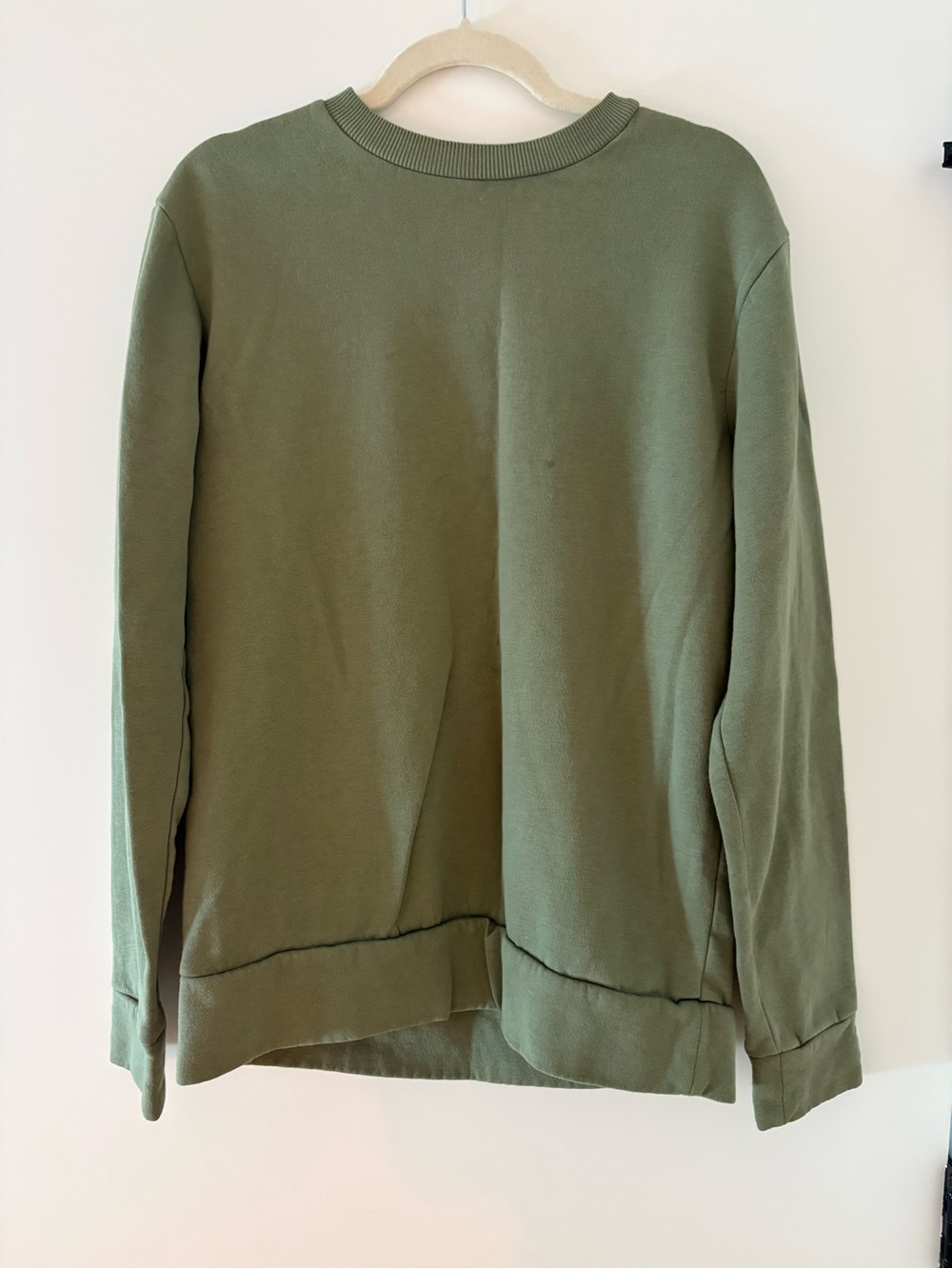 Olive Green Crewneck Sweater